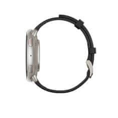 Amazfit Active 2 Round NFC/Srebrni/Elegantni trak/črno usnje