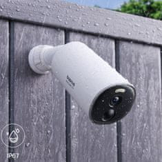 BASEUS Outdoor kam. Varnost B1 2K bela