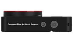 Rollei Compactline 64 Dual Screen/ 64 MPix/ 18x digitalni zoom/ 2,8 in 1,4-palčni LCD/ 4K video/ črna