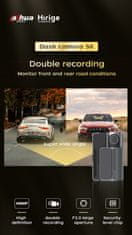 Dahua kamera za avto S6/ ločljivost Full HD/ dvojna kamera/ GPS/ mini USB/ Wi-Fi/ reža za microSD