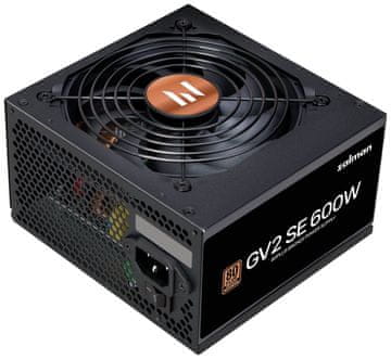 Napajalnik Zalman ZM600-GV2SE 600W/ ATX / akt. PFC / 120mm ventilator / 80PLUS