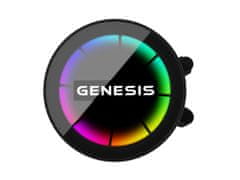 Vodno hlajenje Genesis HYDRIA 240, črno