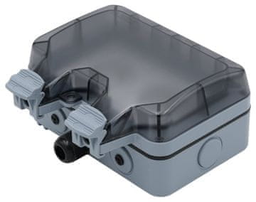 Xtend Home pametna zunanja dvojna vtičnica, IP66, WiFi, pravilen preklop faz, Tuya