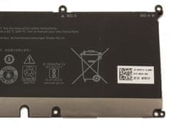 DELL baterija 3-celična 56W/HR LI-ON Precision 5550, 5570, Vostro 76520, XPS 9500