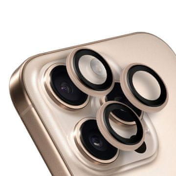 Embalaža:ME Lens Protector za Apple iPhone 16 Pro/16 Pro Max Desert Titanium