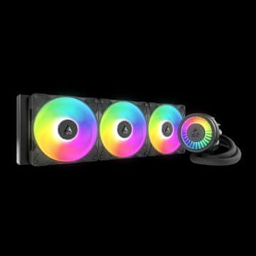Arctic Liquid Freezer III Pro 420 A-RGB : vodni hladilnik CPU vse v enem s 420 mm radiatorjem in 3x P14