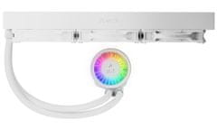 Arctic Liquid Freezer III Pro 420 A-RGB (bela) : vodni hladilnik za CPU vse v enem s 420 mm radiatorjem in
