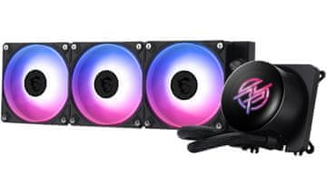 MSI vodni hladilnik CPU MPG CORELIQUID P13 360/ 3x 120mm ARGB ventilator/ 2,1" zaslon