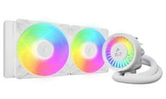 Arctic Liquid Freezer III Pro 280 ARGB vodni hladilnik bele barve