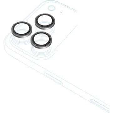 EPICO Camera glass Al. iPhone 17 Pro Bk