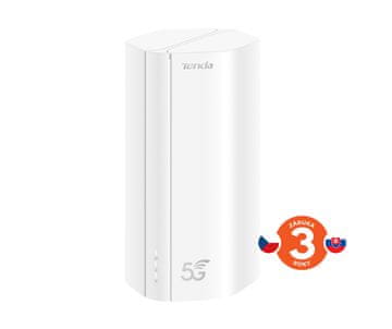 Tenda 5G01 Wi-Fi AX1500 5G NR / 4G+ LTE usmerjevalnik, 2x GWAN/GLAN, IPV6, Mesh, WPA3, NanoSIM, CZ App