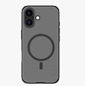 Nillkin Super Frosted PRO Magnetni Apple iPhone 17 prozoren/črn