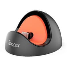 iPega SW2041 Mini polnilna postaja za Nintendo Switch Lite/Nintendo Switch/Nintendo Switch 2 Black/Red