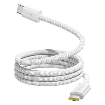 Baseus Dynamic 4 Pro Series podatkovni kabel USB-C - USB-C 100W 1m Moon White