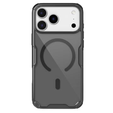 Nillkin Nature TPU PRO magnetni ovitek za Apple iPhone 17 Pro Transparent Black