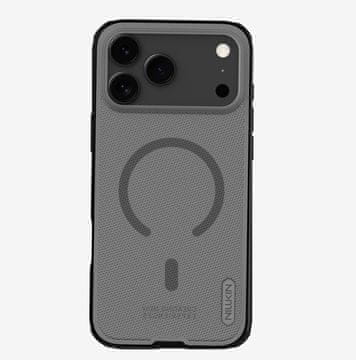 Nillkin Super Frosted PRO Magnetni Apple iPhone 17 Pro Max prozoren/črn