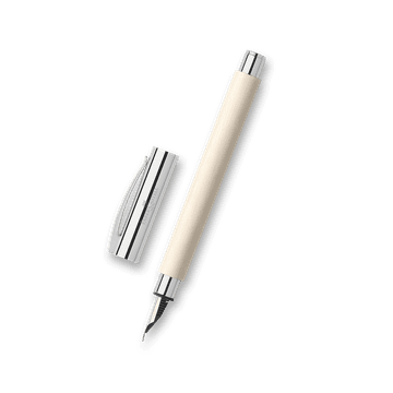 Nalivno pero Faber-Castell Ambition Precious Resin Cinematic White - konica M