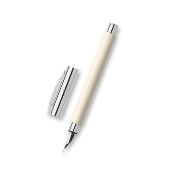 Nalivno pero Faber-Castell Ambition Precious Resin Cinematic White - konica F