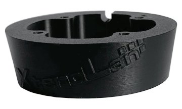 XtendLan Držalo za kamero za UniFi G5 Turret Ultra in UniFi G6 Turret, plastika, odporna na UV žarke, za zunanjo uporabo, črno