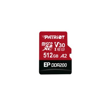 Patriot EP DDR200 + čitalnik/Micro SDXC/512GB/UHS-I U3/Class 10