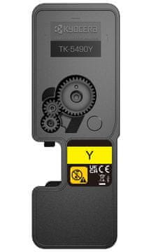 Kyocera toner TK-5490Y rumene barve za 2 400 A4 (pri 5% pokritosti), za PA2101, MA2101
