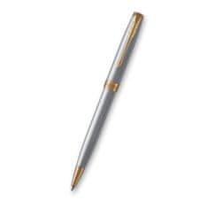 Parker Sonnet iz nerjavečega jekla GT - komplet krogličnega peresa in etuija