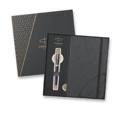 Parker Ingenuity Dark Blue GT - komplet rolerja in zvezka