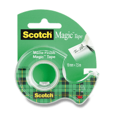 3M Samolepilni trak Scotch Magic Invisible - 19 mm x 7,5 m, z odvijanjem