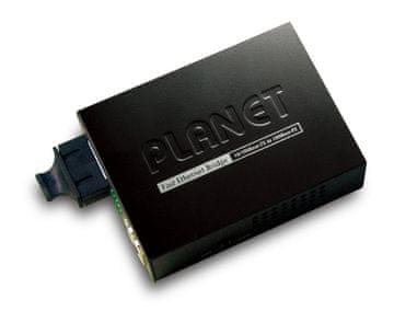 Planet FT-802S15 opto pretvornik 10/100Base-TX - 100Base-FX, SC, enomodni