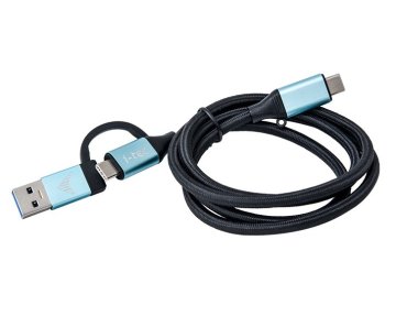 I-TEC kabel USB 3.1 (Type-C) do USB 3.1 (Type-C) z adapterjem USB 3.0, 1 m