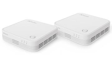 STRONG 2 Wi-Fi Mesh Home Kit 1200/ Wi-Fi 802.11a/b/g/n/ac/ 1200 Mbit/s/ 2,4 GHz in 5 GHz/ 3x LAN/ bela