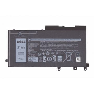 DELL Dellova 3-celična 51W/HR baterija LI-ON za Latitude 5280, 5290, 5480, 5490, 5580, 5590