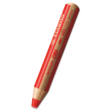 Stabilo lesni svinčnik 3 v 1 - rdeč