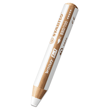 Stabilo lesna barvica 3 v 1 - bela