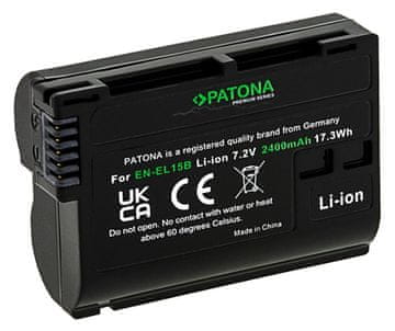 PATONA baterija za Nikon EN-EL15 2400mAh Li-Ion Premium