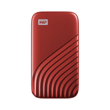 WD My Passport/1TB/SSD/External/2,5"/Red/5R