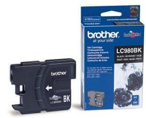 Brother LC-980BK (črno črnilo, 300 str/min, 5%, osnutek)