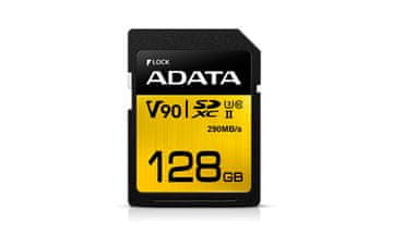 A-Data SDXC 128 GB UHS-II U3 / razred 10, 290x/260x