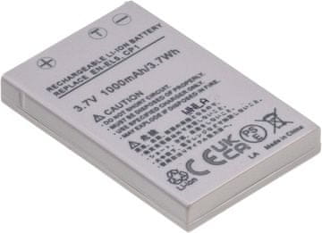 T6 power Baterija Nikon EN-EL5, CP1, 1000mAh, 3,7Wh, siva