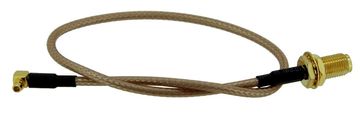 MaxLink 25cm RG316 MMCX - RSMA ženski (pin)