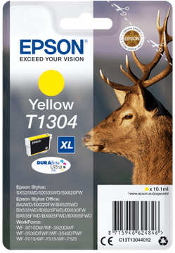 Epson eno pakiranje rumenega črnila T1304 DURABrite Ultra C13T13044012