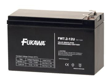 Fukawa Baterija FW 7.2-12 F2U (12V 7,2Ah/7Ah)