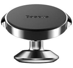 BASEUS SUER-B01 Magnetno držalo za mala ušesa z magnetnim priseskom vertikalno črno