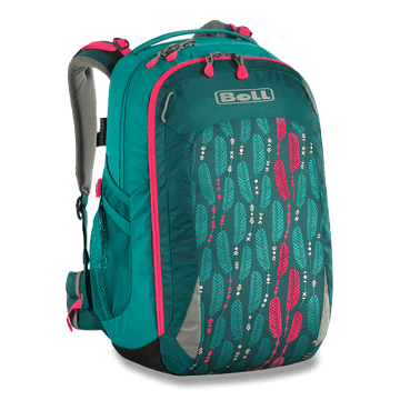 Boll Šolski nahrbtnik Smart Artwork 24 Feathers - teal