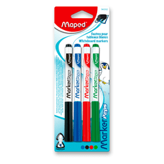 Marker Marker'Peps - komplet 4 barv