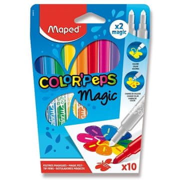 Maped Markerji Color´Peps Magic - 8 + 2 kosa