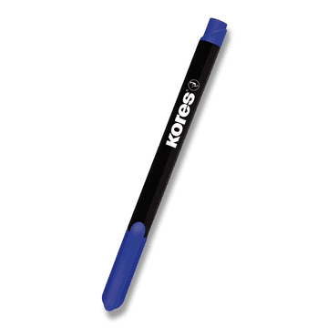Kores Permanentni marker K-Marker tanek - modri