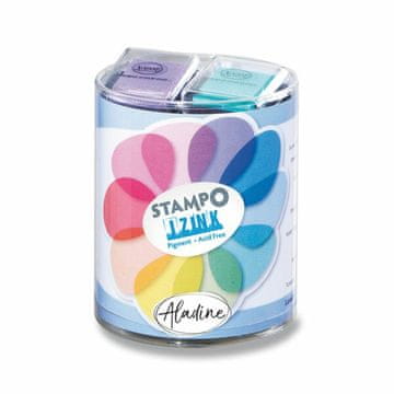 Aladine Žigosane pisane blazinice - Pastel