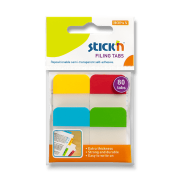 Stick'n Clearnote - 38 x 25 mm, 4 x 20 kosov