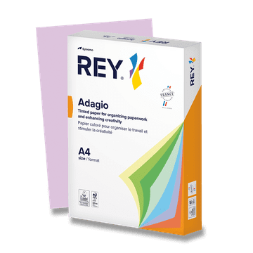 Rey Barvni papir Adagio, intenzivna nasičenost, 500 listov - vijolična
